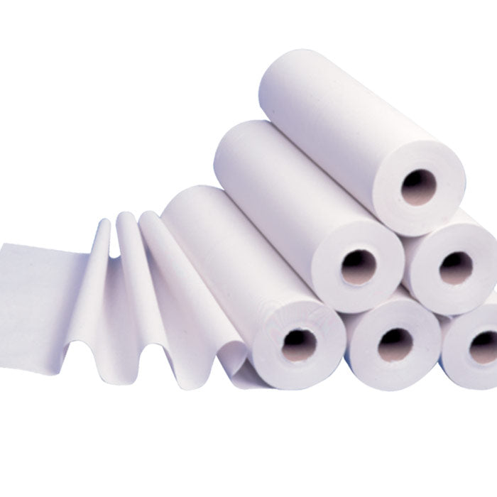 Rouleau drap d'examen Ouaté blanc - 2 x 18 g