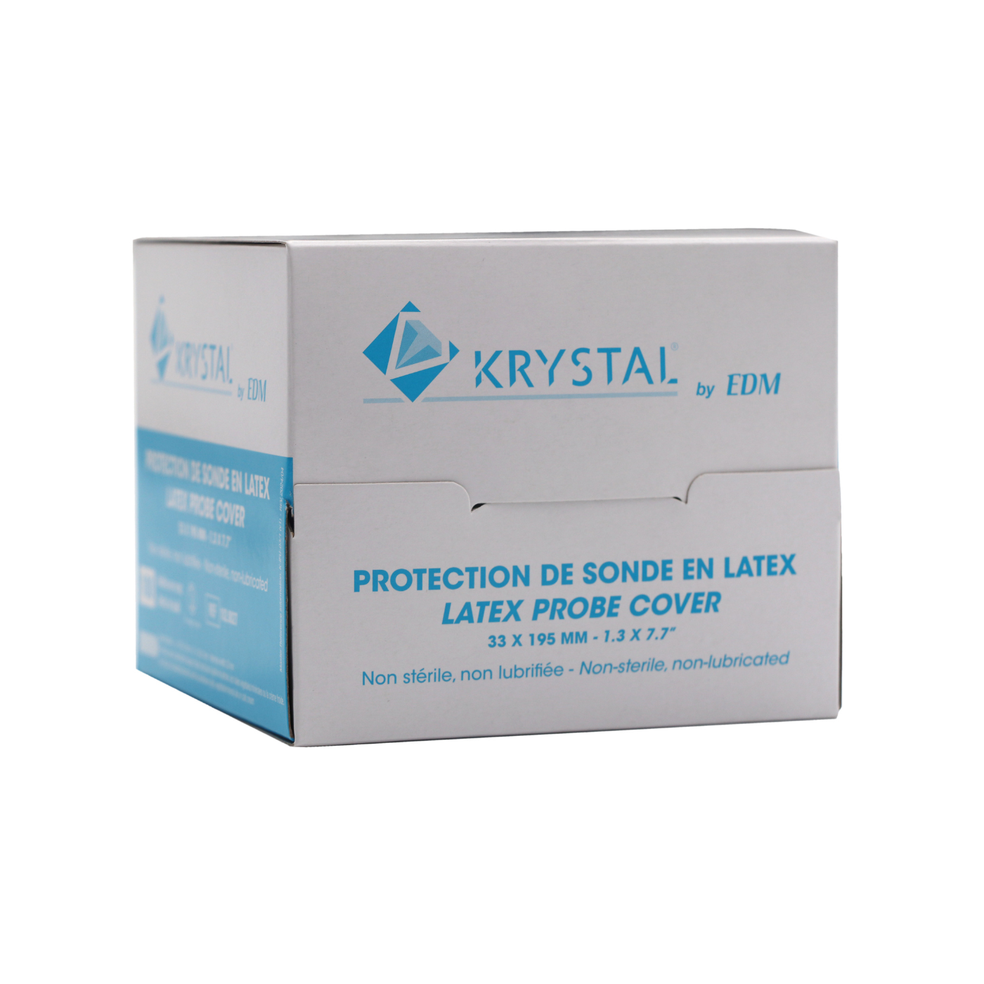 KRYSTAL protection non stérile en latex pour sondes endocavitaires